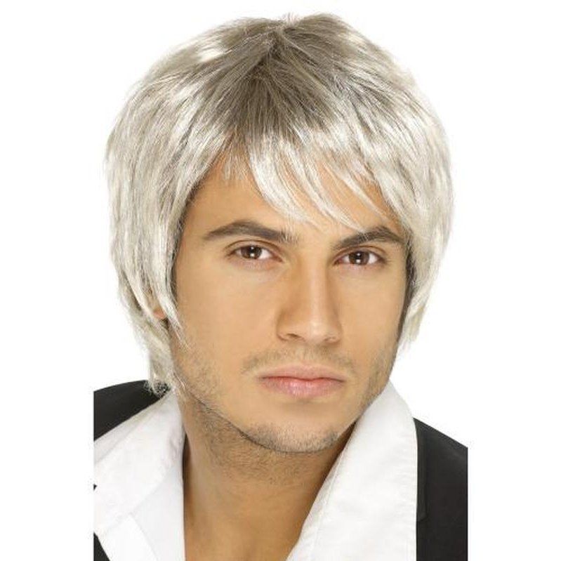 Boy Band Wig - Blonde & Brown - Jokers Costume Mega Store