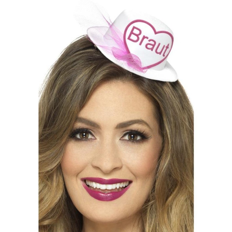 Braut Hat - Jokers Costume Mega Store