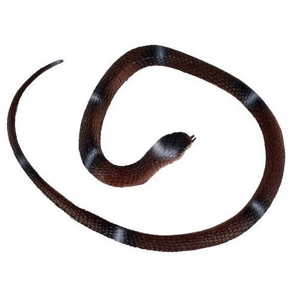 Brown Rubber Snake - Jokers Costume Mega Store