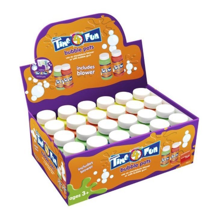 Bubble Pots, Assorted - Jokers Costume Mega Store