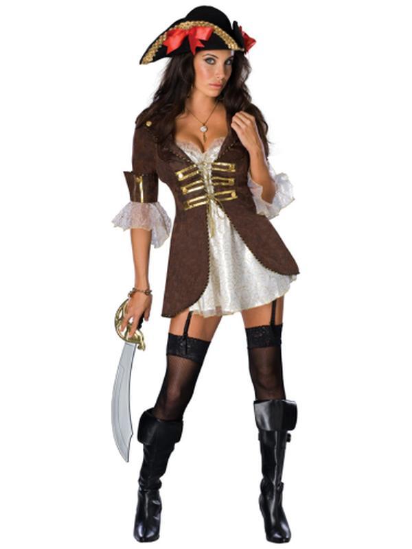 Buccaneer Secret Wishes Costume Size M - Jokers Costume Mega Store