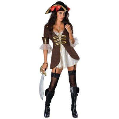Buccaneer Secret Wishes Costume Size S - Jokers Costume Mega Store