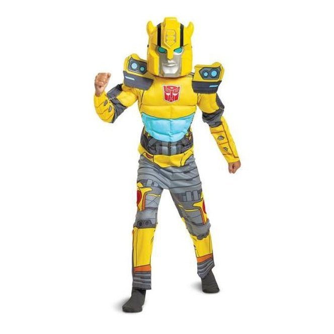 Bumblebee Eg Muscle Costume - Jokers Costume Mega Store