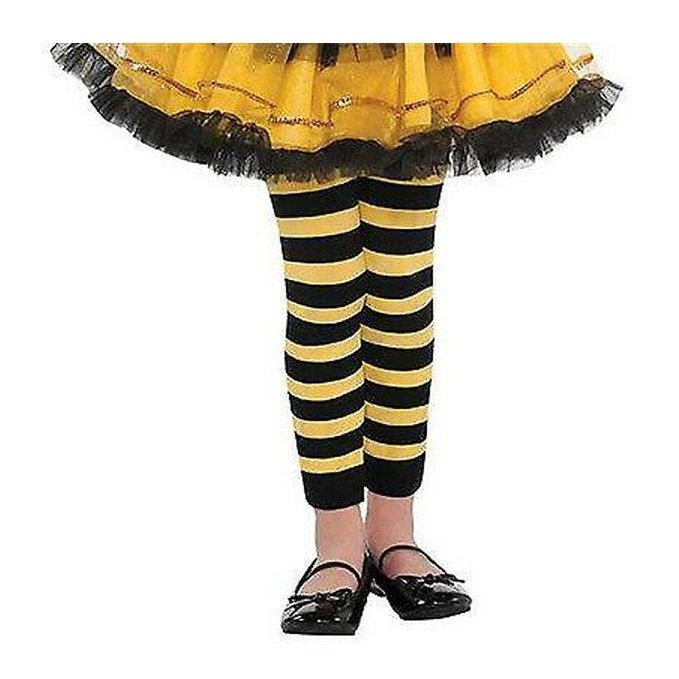 Bumblebee Fairy Footless Tights - Jokers Costume Mega Store