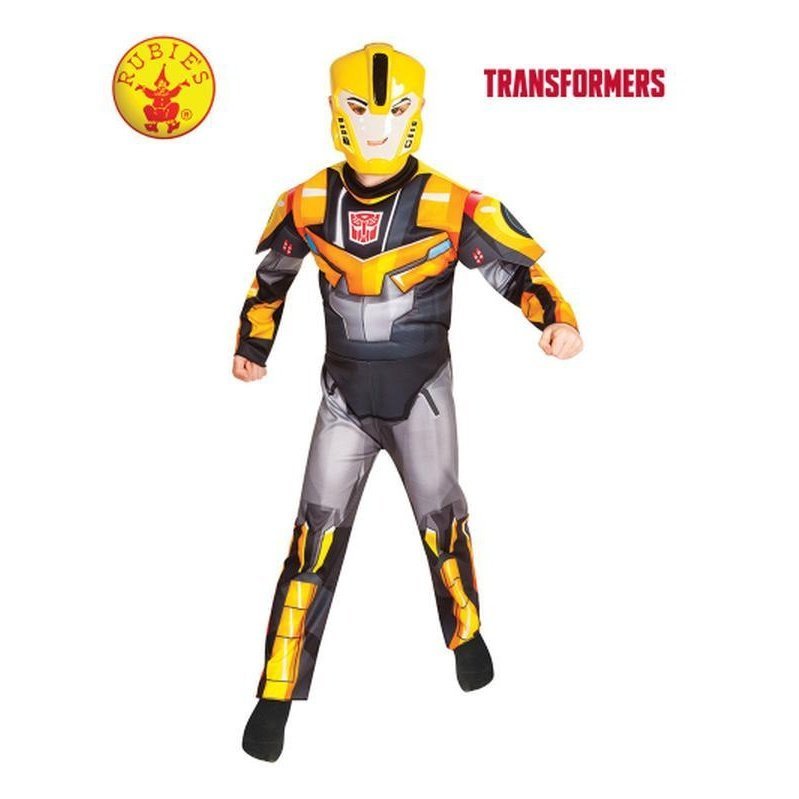 Bumblebee Fusion Transformers Rid, 3 5 Yrs - Jokers Costume Mega Store