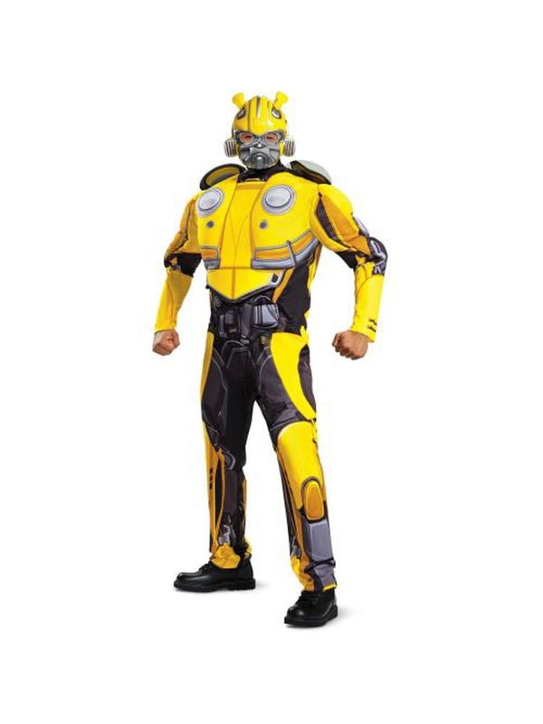 Bumblebee Movie Classic Muscle Adult Costume - Jokers Costume Mega Store