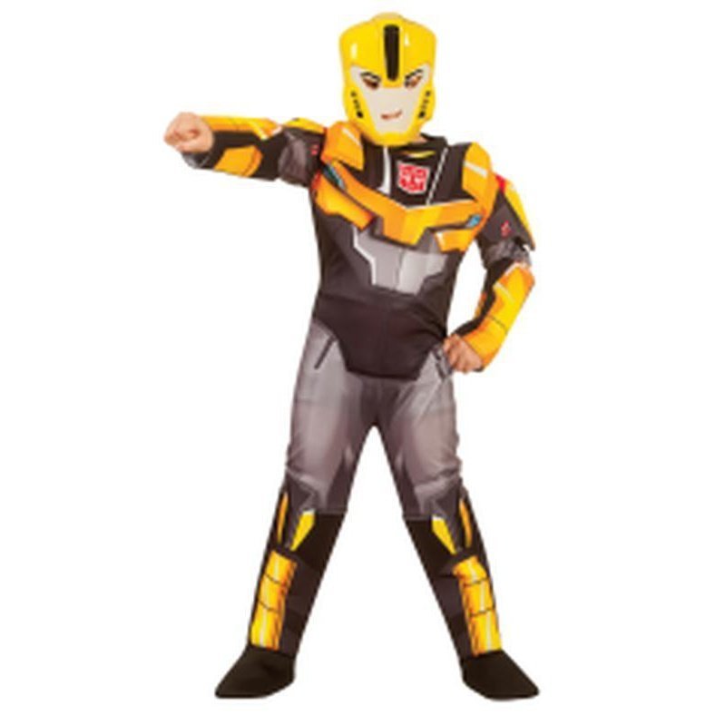 Bumblebee Rid Deluxe Costume Child Size 6 8 Yrs - Jokers Costume Mega Store