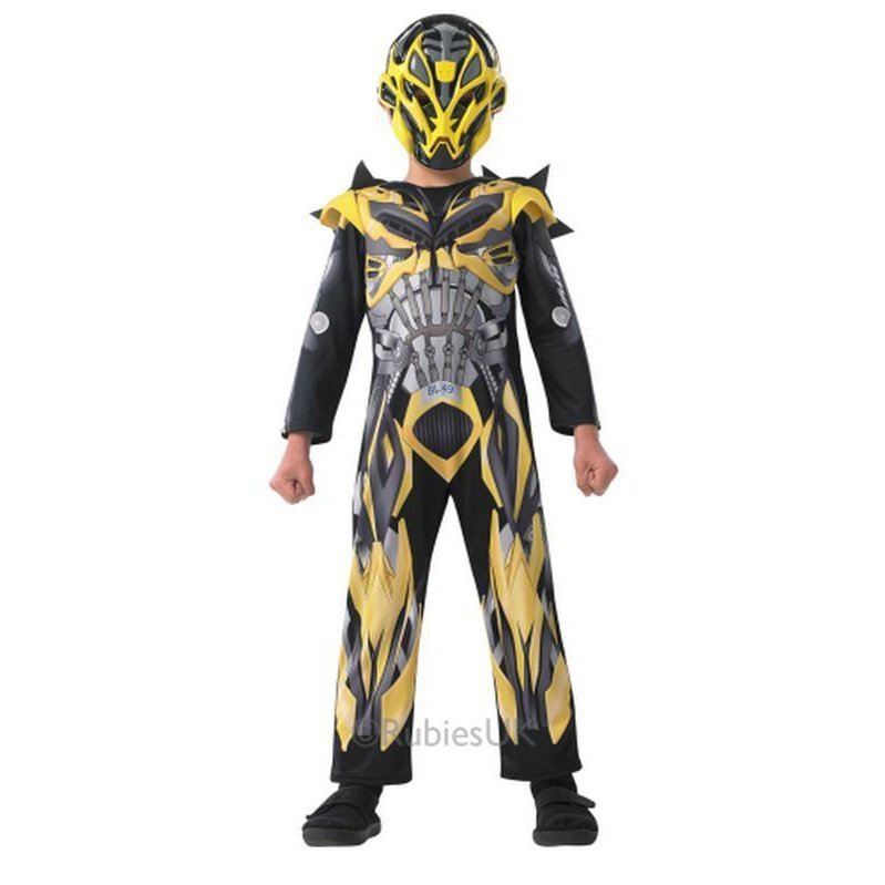 Bumblebee Transformers 4 Deluxe Costume Size S - Jokers Costume Mega Store