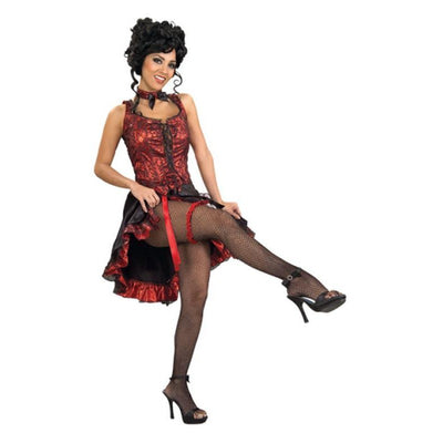Can Can Dancer Secret Wishes Costume Size M - Jokers Costume Mega Store