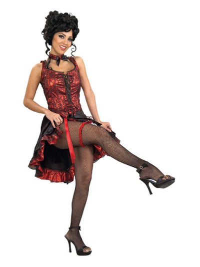 Can Can Dancer Secret Wishes Costume Size S - Jokers Costume Mega Store