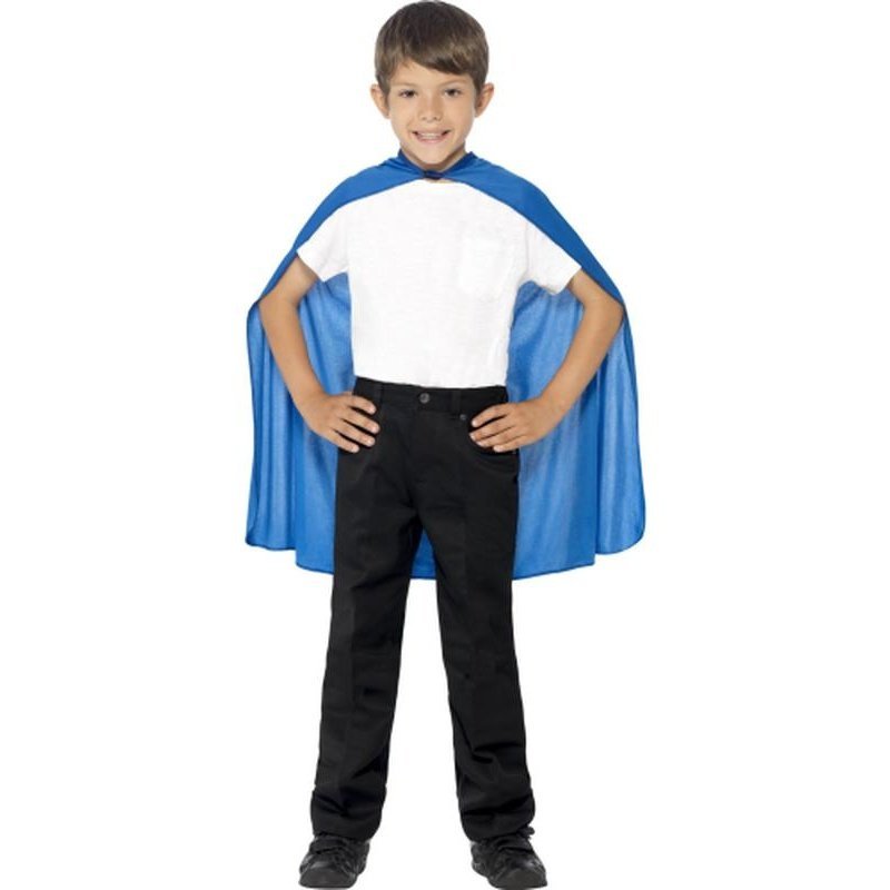 Cape, Blue - Jokers Costume Mega Store