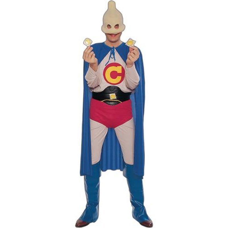 Capt Condom Costume - Jokers Costume Mega Store