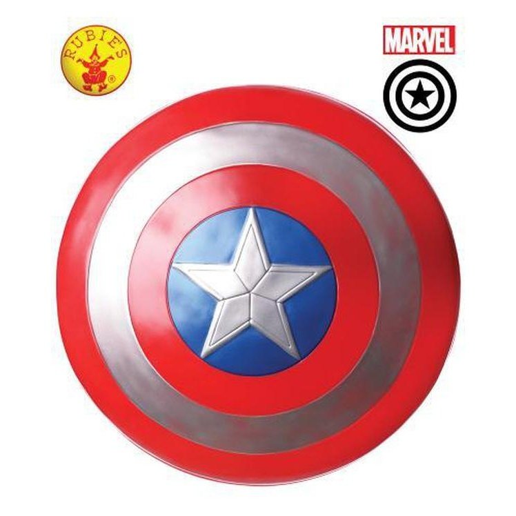 CAPTAIN AMERICA 24" SHIELD - ADULT-Weapons-Jokers Costume Mega Store