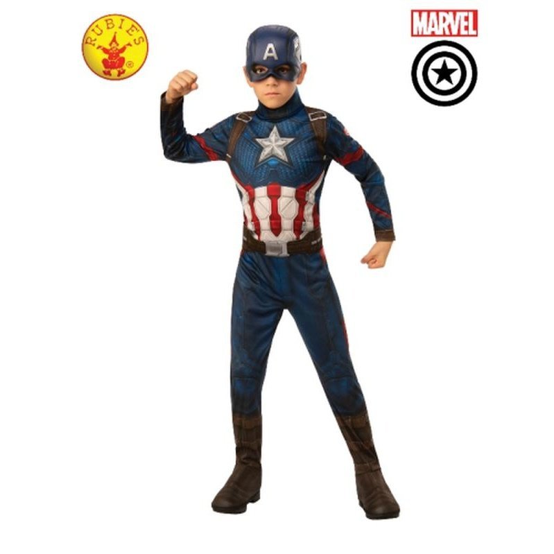 Captain America Classic Costume, Child - Jokers Costume Mega Store