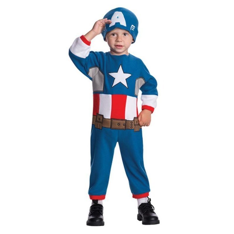 Captain America Size Toddler - Jokers Costume Mega Store