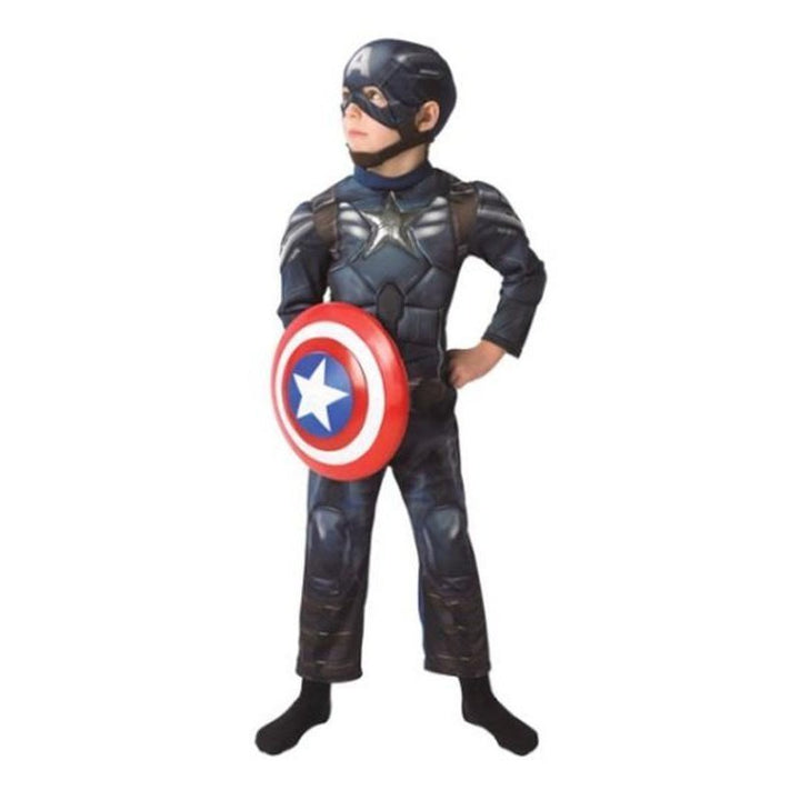 Captain America Ws Deluxe Costume Size M - Jokers Costume Mega Store