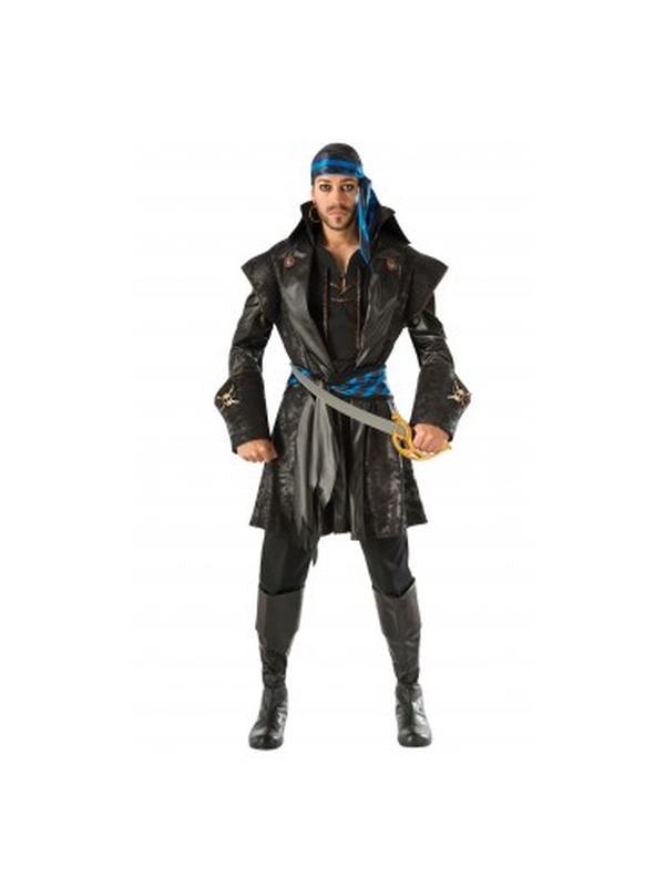 Captain Black Heart Costume Size Std - Jokers Costume Mega Store