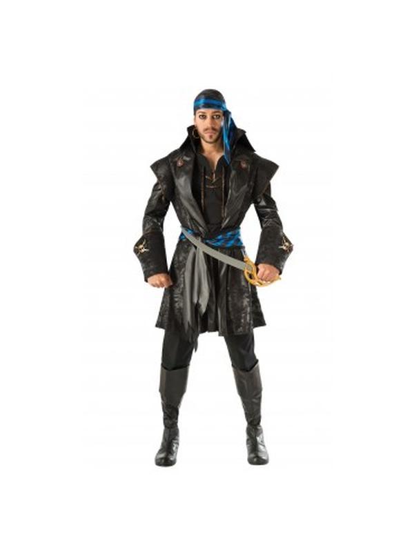 Captain Black Heart Costume Size Std - Jokers Costume Mega Store