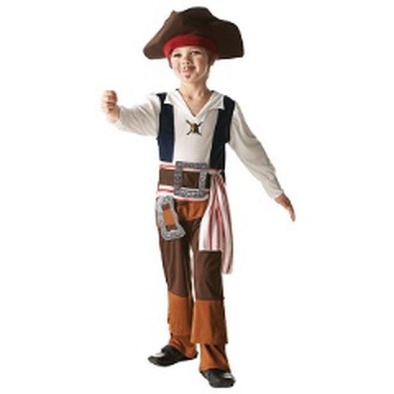 Captain Jack Sparrow Child Size M - Jokers Costume Mega Store