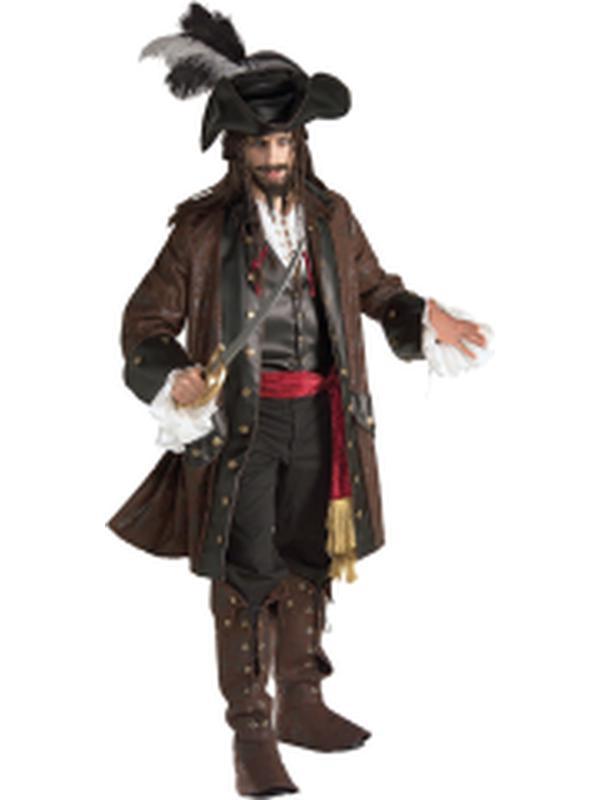 Caribbean Pirate Collector's Edition Size Xl - Jokers Costume Mega Store