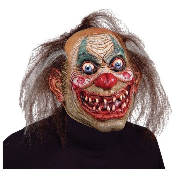 Carnival Drifter Clown Mask - Jokers Costume Mega Store