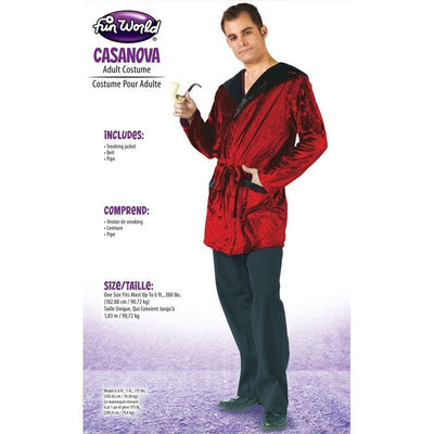 Casanova Smoking Jacket - Jokers Costume Mega Store