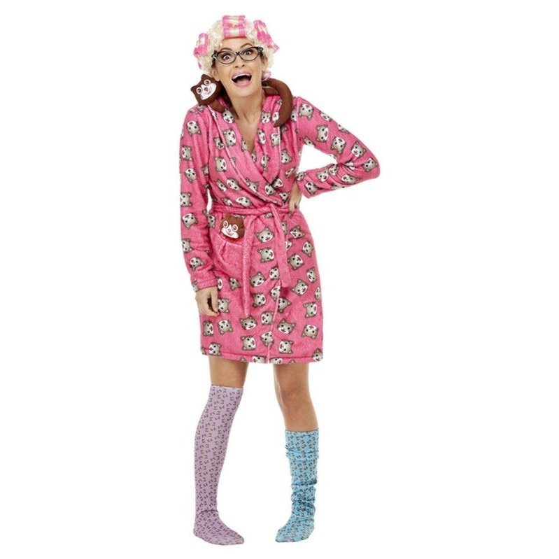 Cat Lover Lady Costume, Pink - Jokers Costume Mega Store