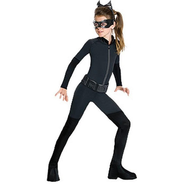 Catwoman Costume Tween Size S - Jokers Costume Mega Store