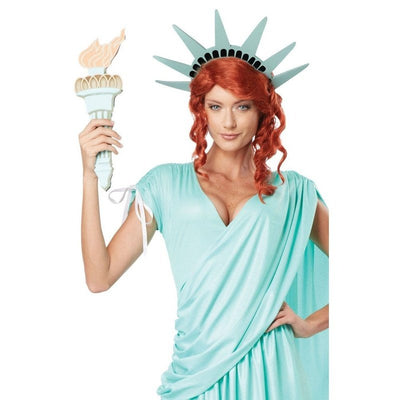 Lady Liberty Costume - Ideal for School Plays & Dress Up Events | Jokers Costume Mega Store Lady Liberty Costume - Ideal for School Plays & Dress Up Events | Jokers Costume Mega Store