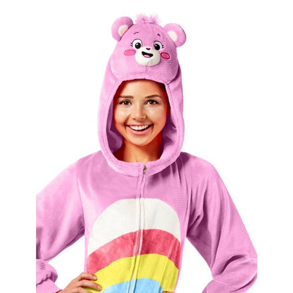 Cheer Bear Carebears Costume, Adult - Jokers Costume Mega Store