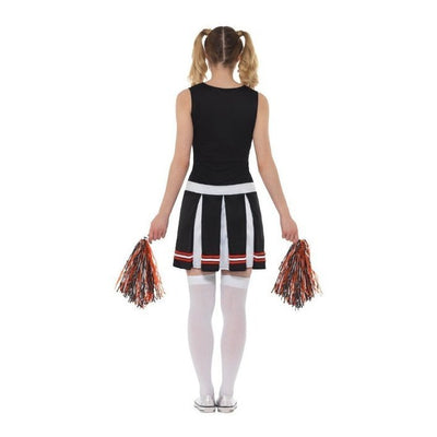 Cheerleader Costume, Black - Jokers Costume Mega Store