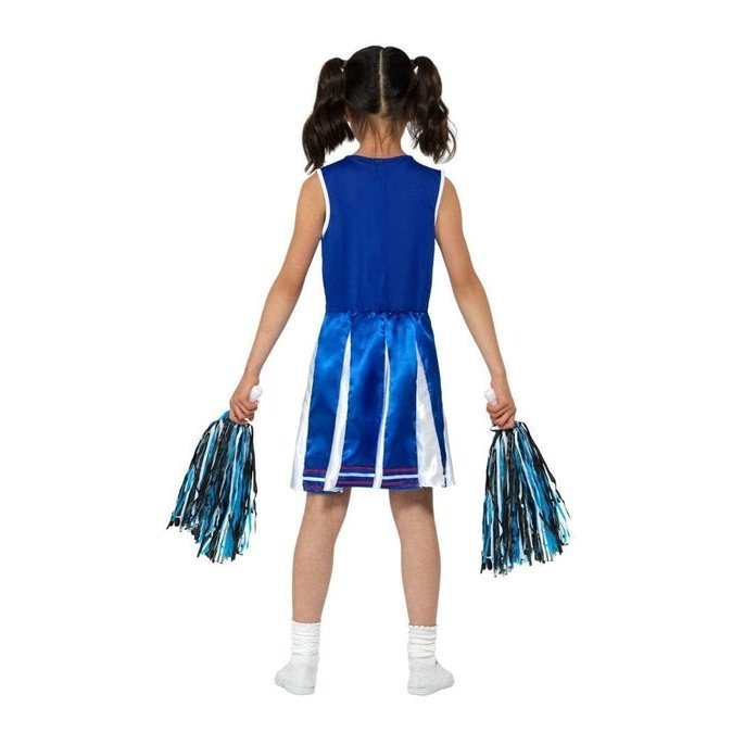 Cheerleader Costume, Blue, Child - Jokers Costume Mega Store