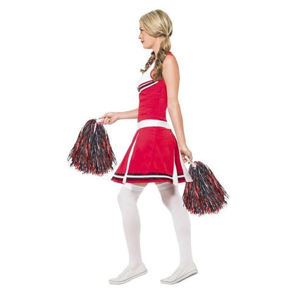 Cheerleader Costume, Red - Jokers Costume Mega Store