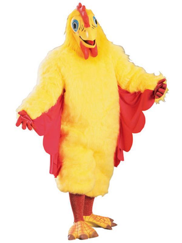 Chickie Chicken Adult Costume Size Std - Jokers Costume Mega Store