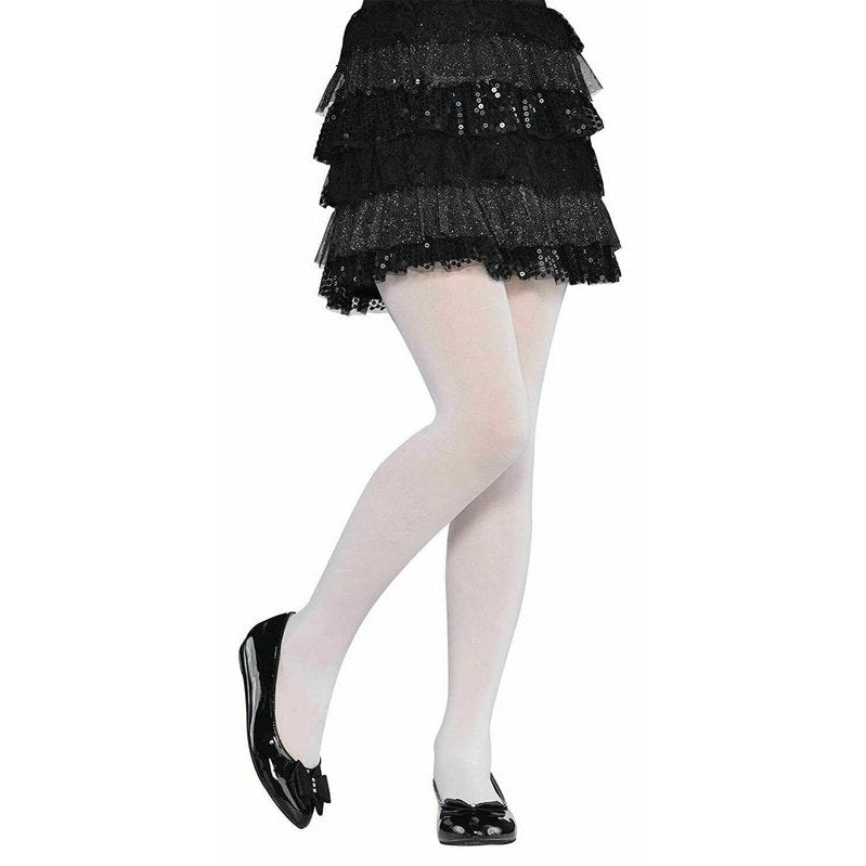 Child Bodywear Tights White - Jokers Costume Mega Store