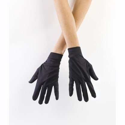 Child Costume Gloves Black - Jokers Costume Mega Store