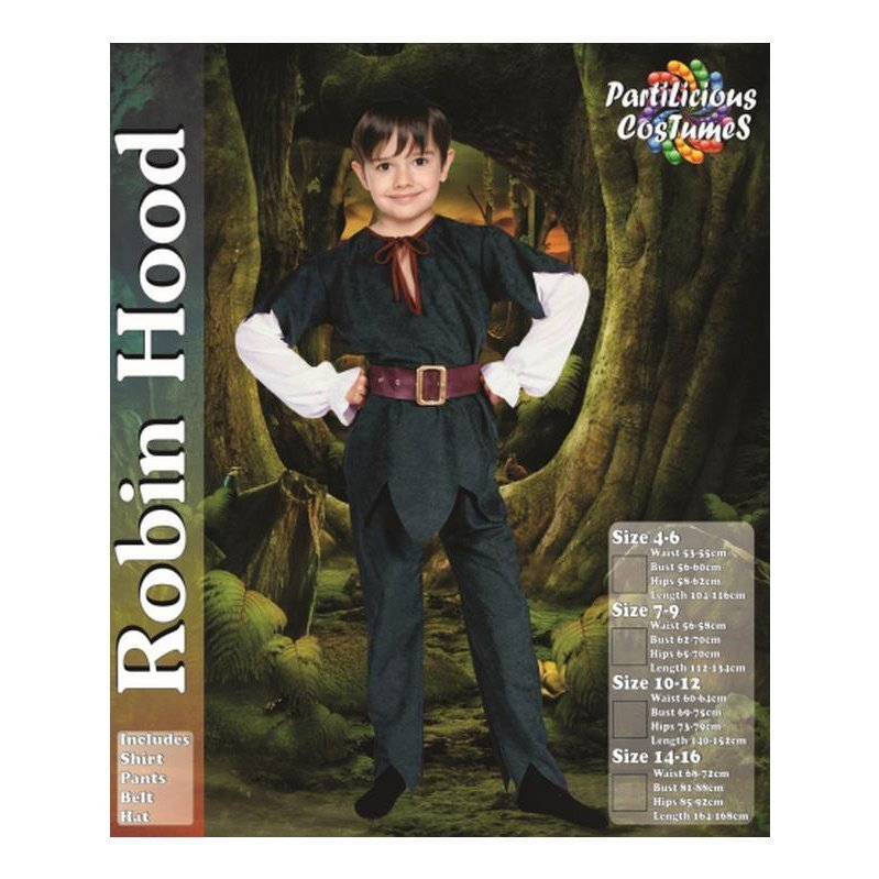 Children's Robin Hood Costume - Jokers Costume Mega Store