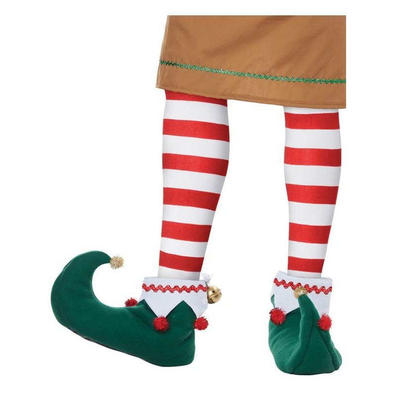 Christmas Elf Shoes Adults Costume Accessory - Jokers Costume Mega Store