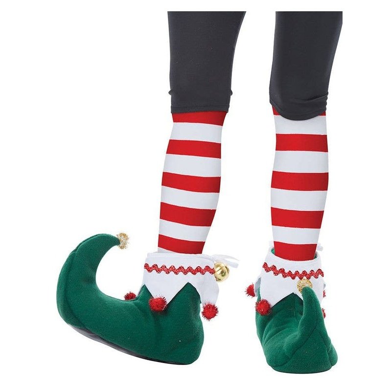 Christmas Elf Shoes Kid's - Jokers Costume Mega Store