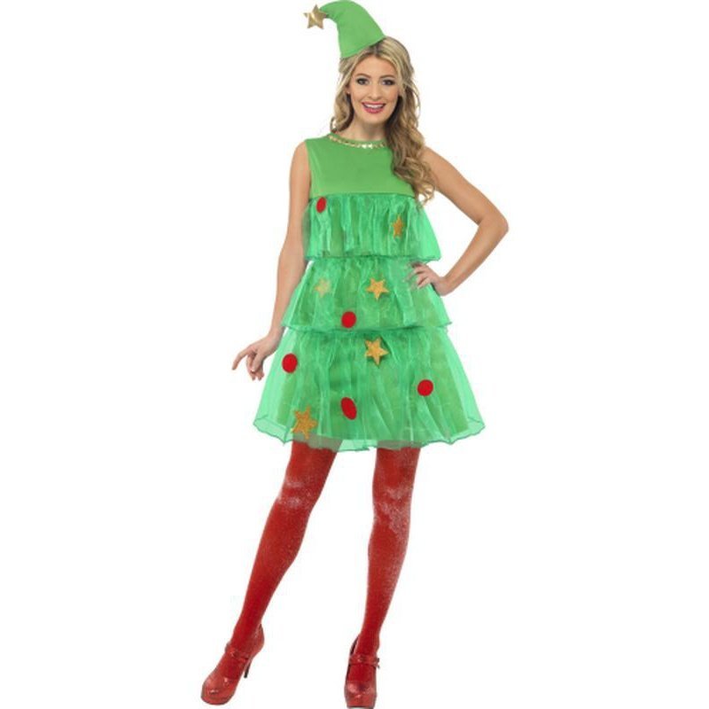 Christmas Tree Costume with Dress & Hat - Jokers Costume Mega Store