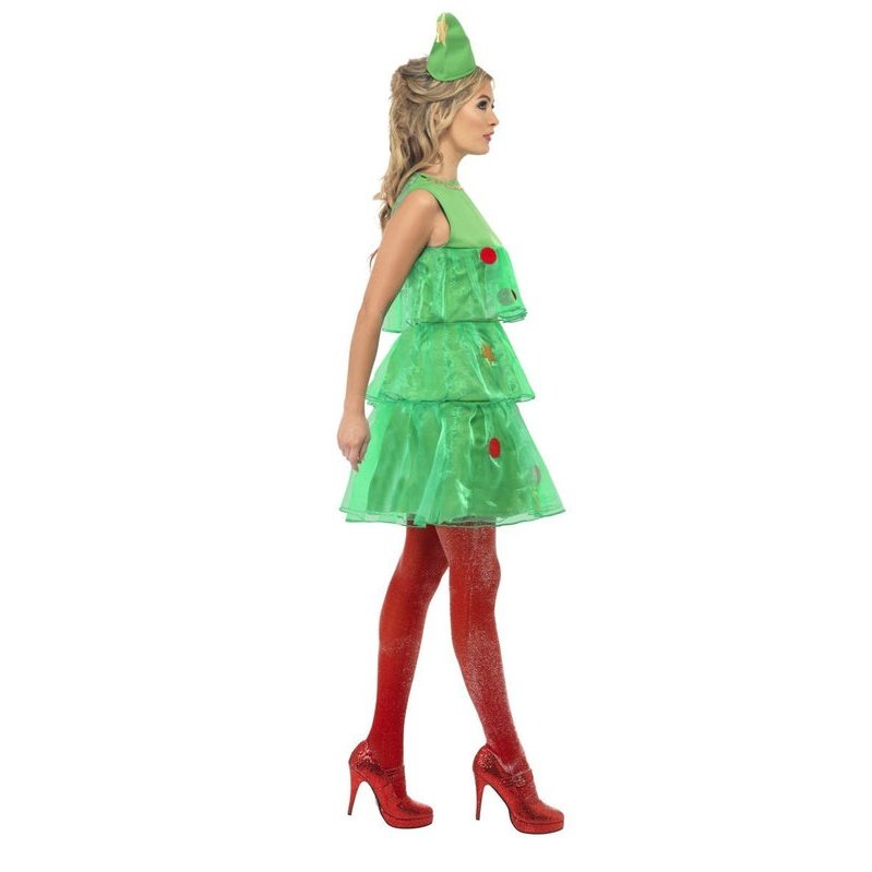 Christmas Tree Costume with Dress & Hat - Jokers Costume Mega Store