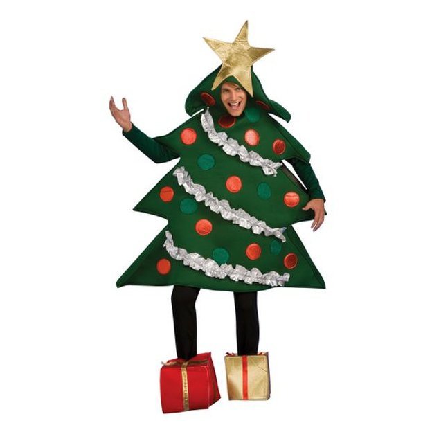 Christmas Tree Foam Tunic Costume - Jokers Costume Mega Store