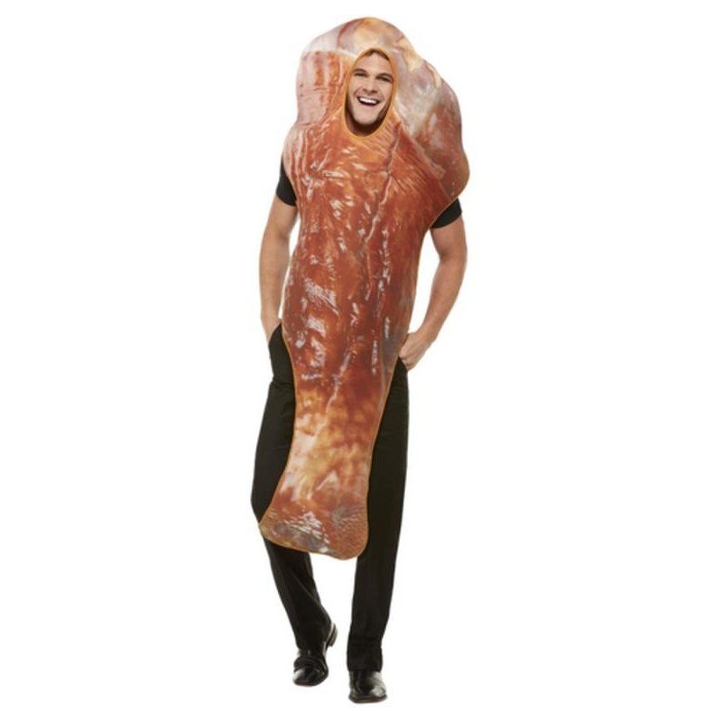 Christmas Turkey Leg Costume, Brown - Jokers Costume Mega Store