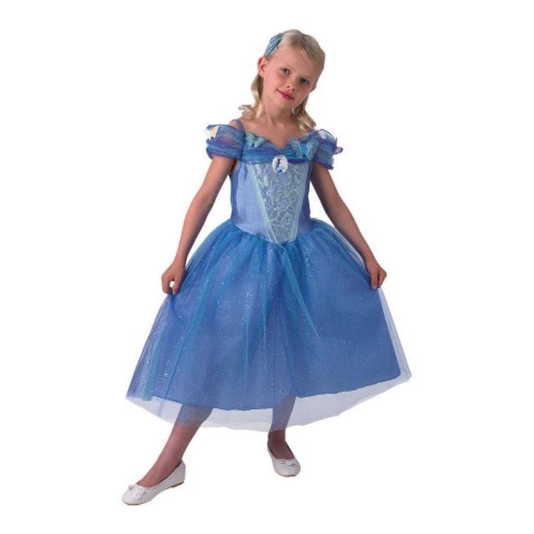 Cinderella Live Action Costume Size 3 5 - Jokers Costume Mega Store