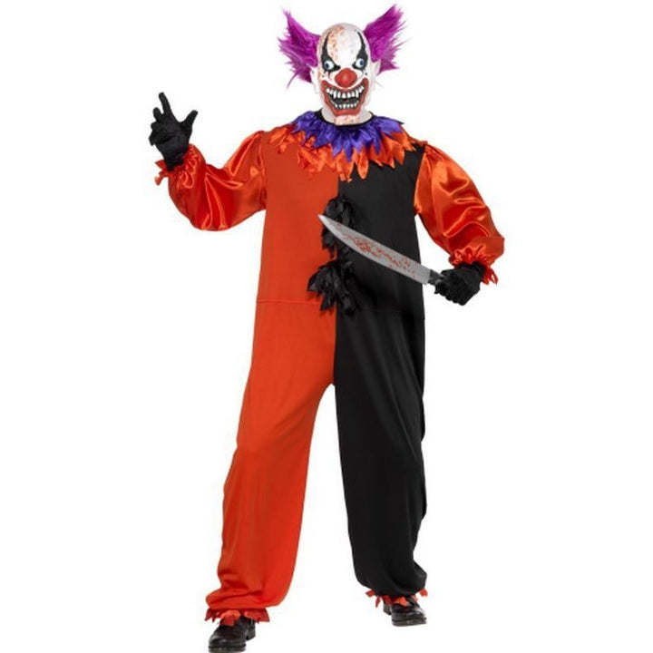 Cirque Sinister Scary Bo Bo the Clown Costume - Jokers Costume Mega Store