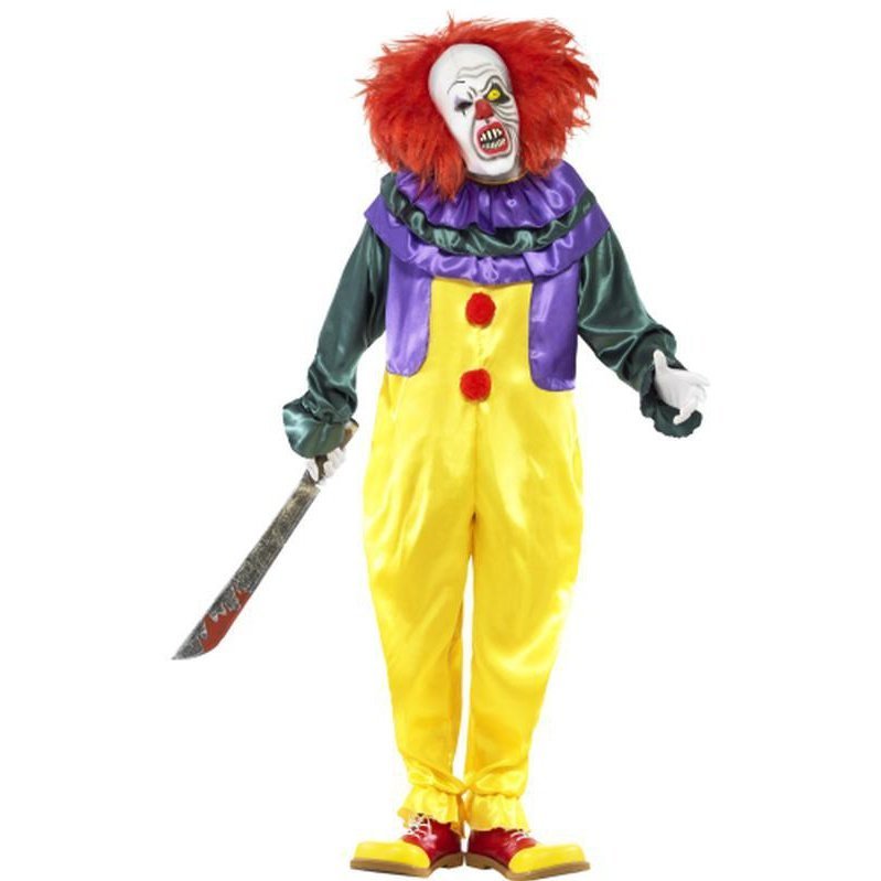 Classic Horror Clown Costume - Jokers Costume Mega Store