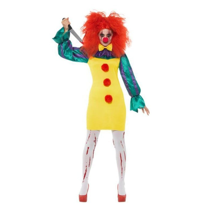 Classic Horror Clown Lady Costume - Jokers Costume Mega Store