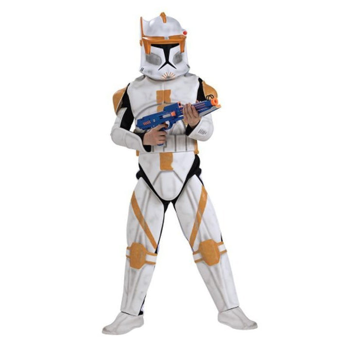 Clone Trooper Commander Cody Deluxe Child Size M - Jokers Costume Mega Store