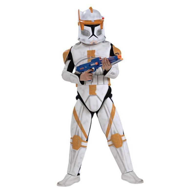 Clone Trooper Commander Cody Deluxe Child Size S - Jokers Costume Mega Store