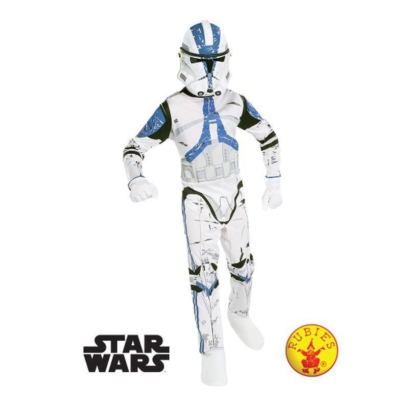 Clone Trooper Suit Child Size L - Jokers Costume Mega Store